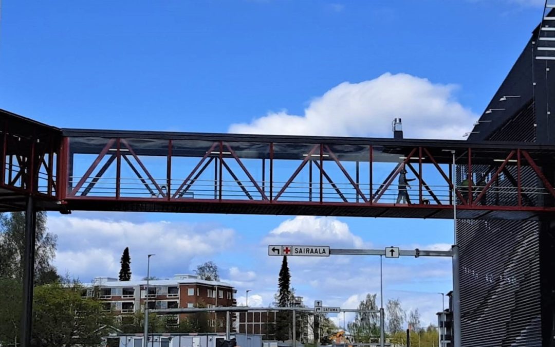 Mikkelin Sairaalaparkin silta on avattu